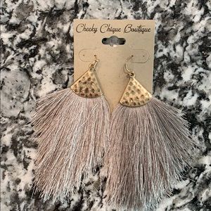 Tassel earrings- new never worn